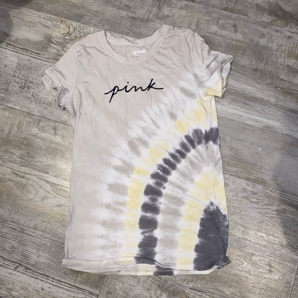 PINK tie-dye shirt